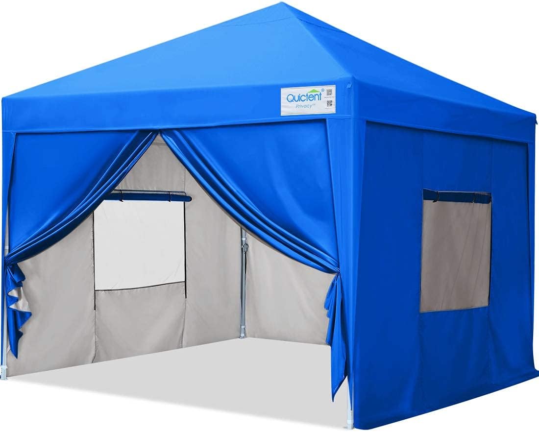 10x10 Pop up Canopy Tent with Sidewalls Waterproof B202076