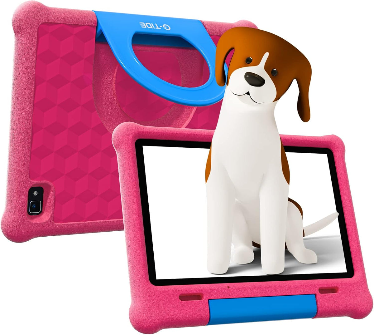 Kids Tablet 10 inch Android 11 32GB Quad-Core HD Dual Camera WiFi Bluetooth Blue B417943