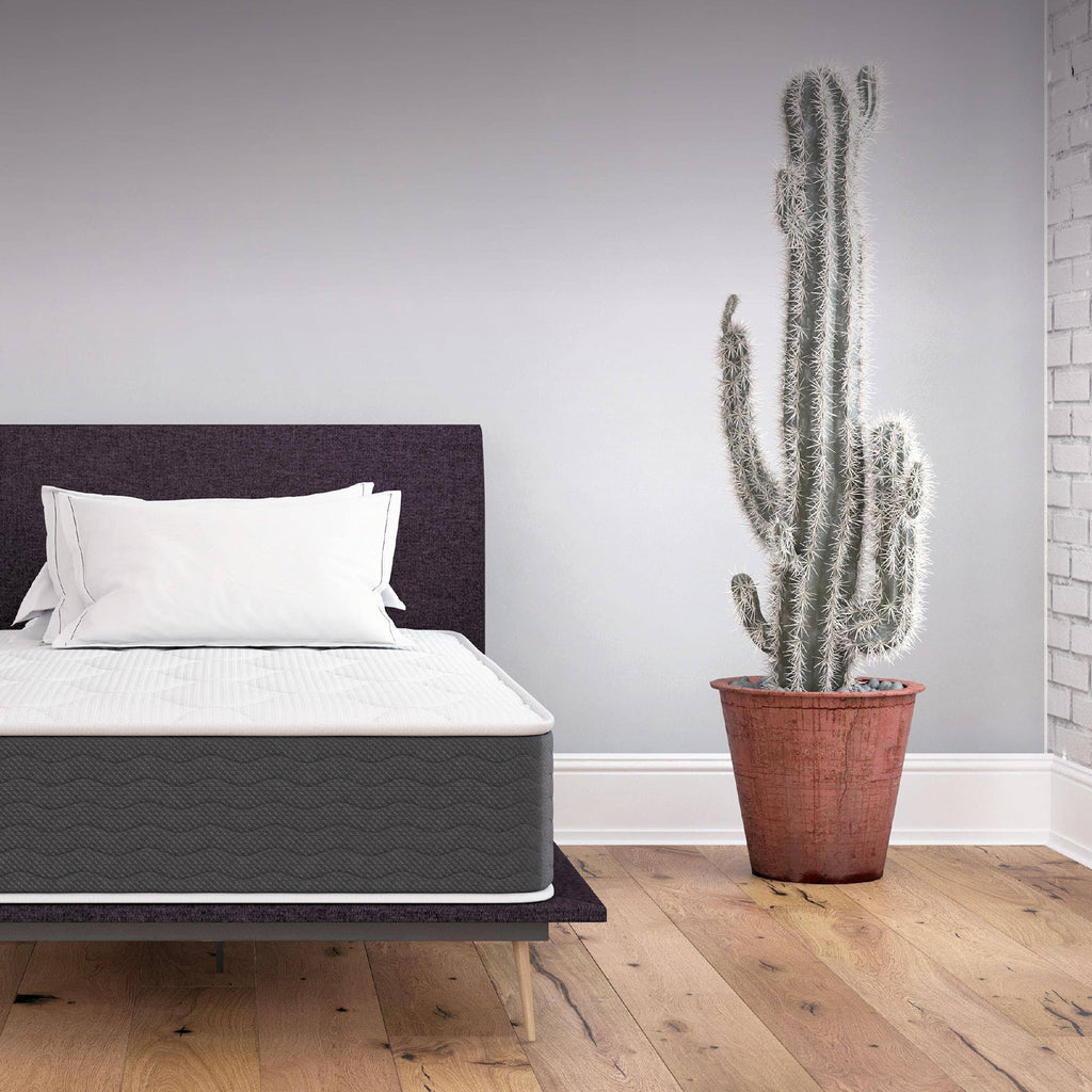 Twin Hybrid Mattress with Encased Coil and Memory Foam Z711978