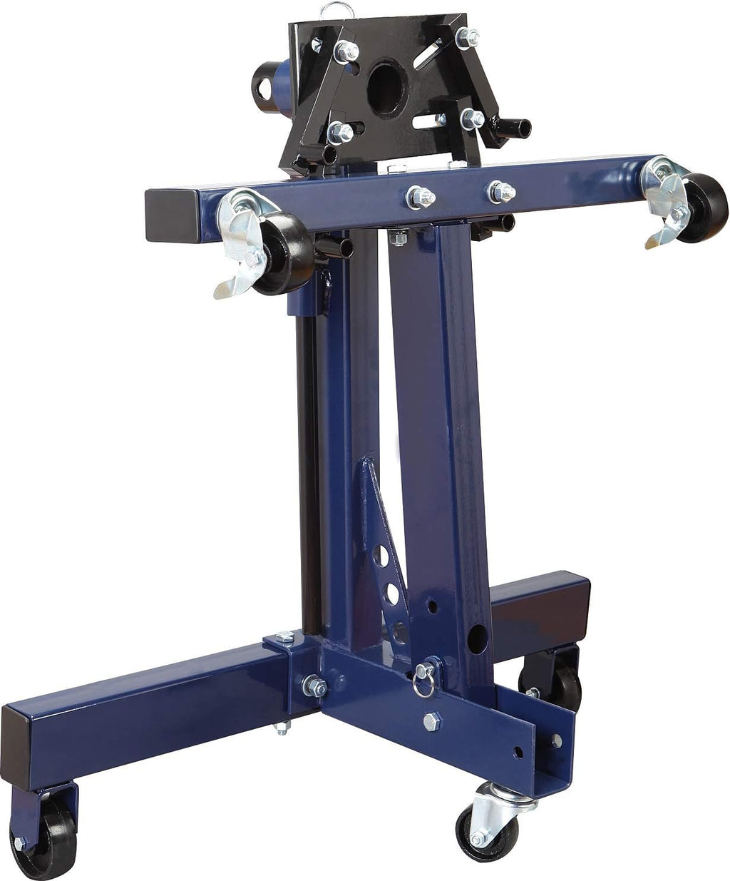 3/4 Ton Steel Rotating Engine Stand with Folding Frame, Blue V400