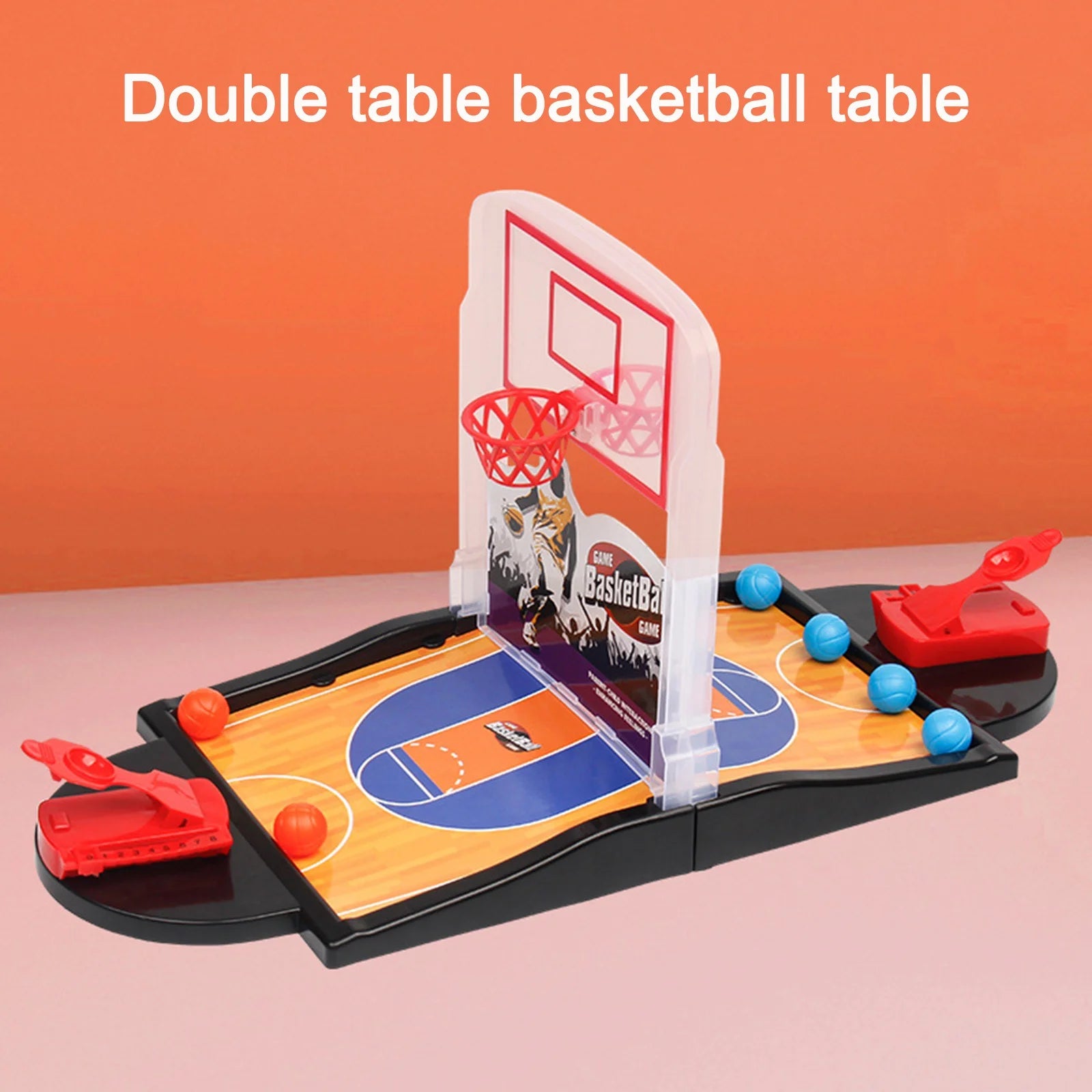 Mini Table Basketball Beer Drinking Game Toy with 8 Balls L97725