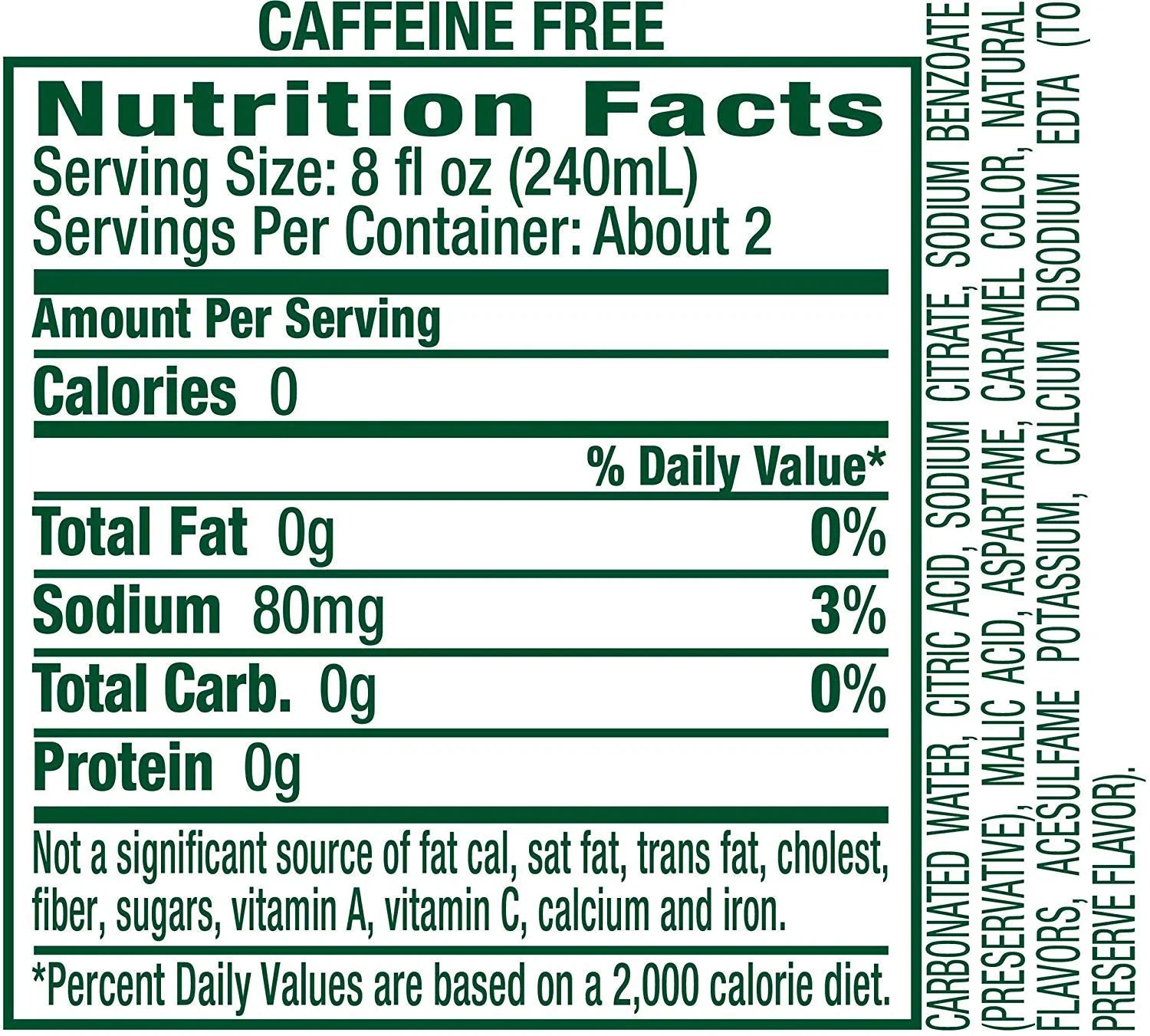 Diet Ginger Ale, 20oz Bottle (Pack of 8, Total of 160 Oz) Q2624