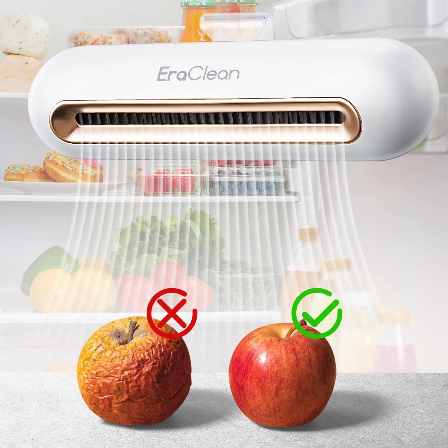 Mini Fridge Deodorizer, Rechargeable Odor Eliminator U402213