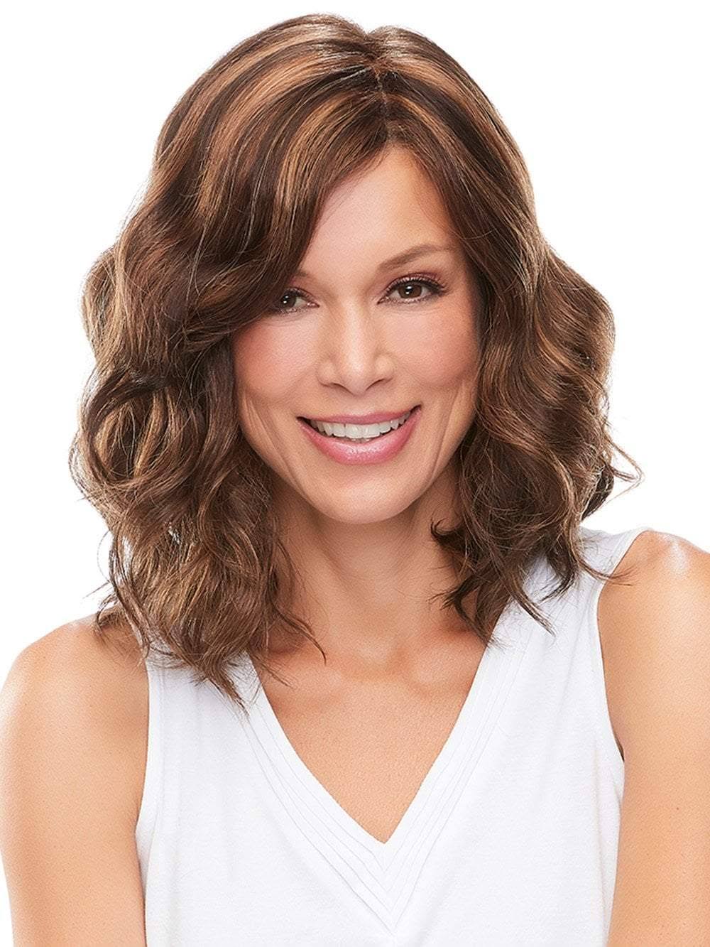 Caramel Syrup Monofilament Wig R49964
