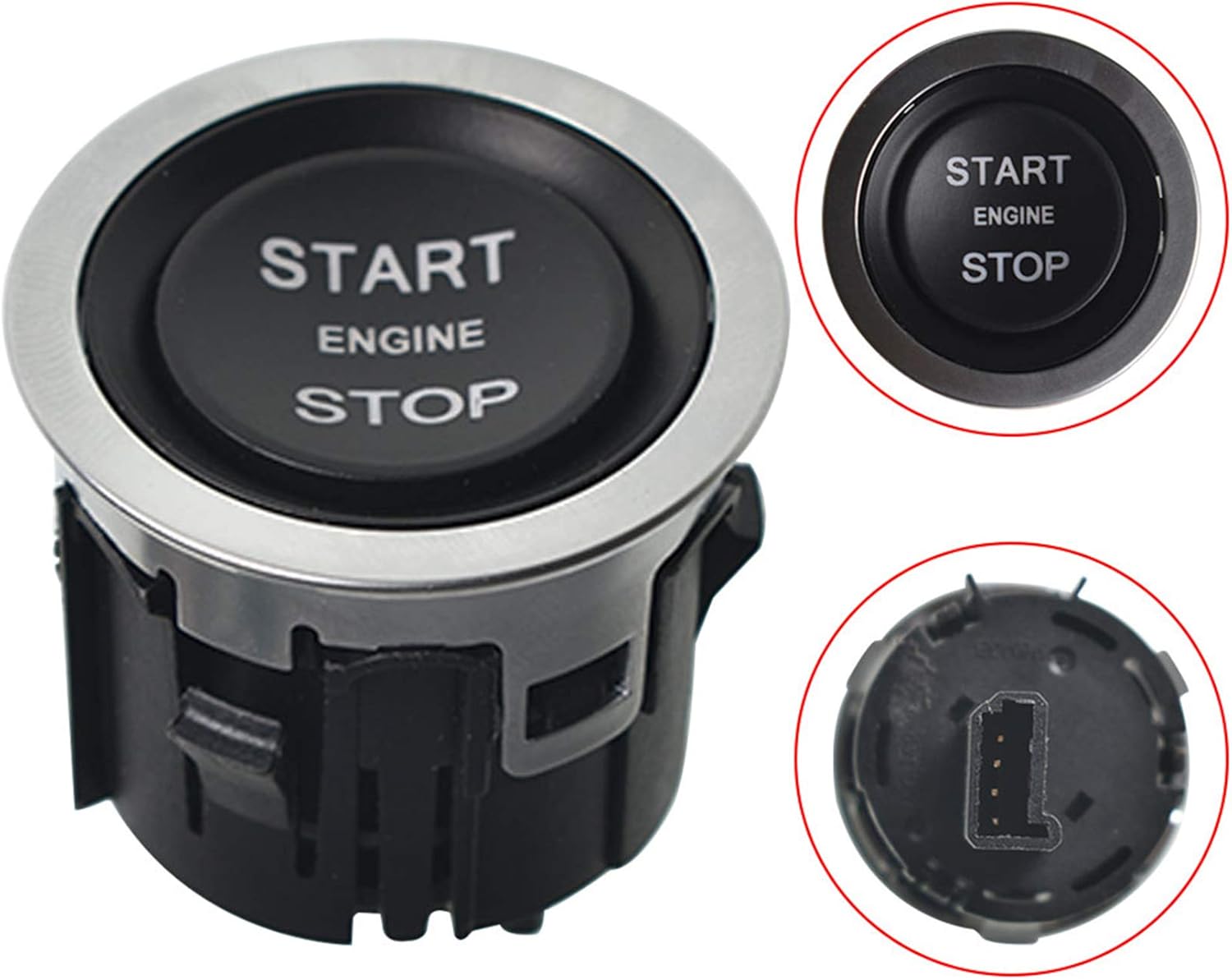 Ignition Stop Start Button Switch Replacement for Range Rover Sport Evoque J688274