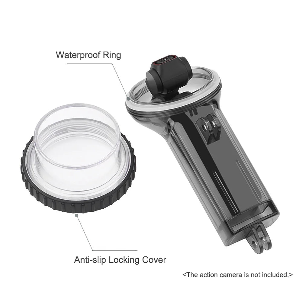 Waterproof Case Diving Housing Underwater 60M with Lanyard for Osmo Pocket 2 G2292