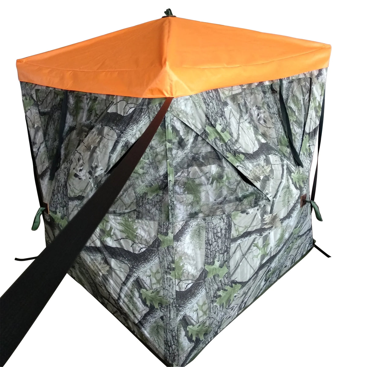 Blaze Orange Safety Blind Panels with Carrying Bag G9450