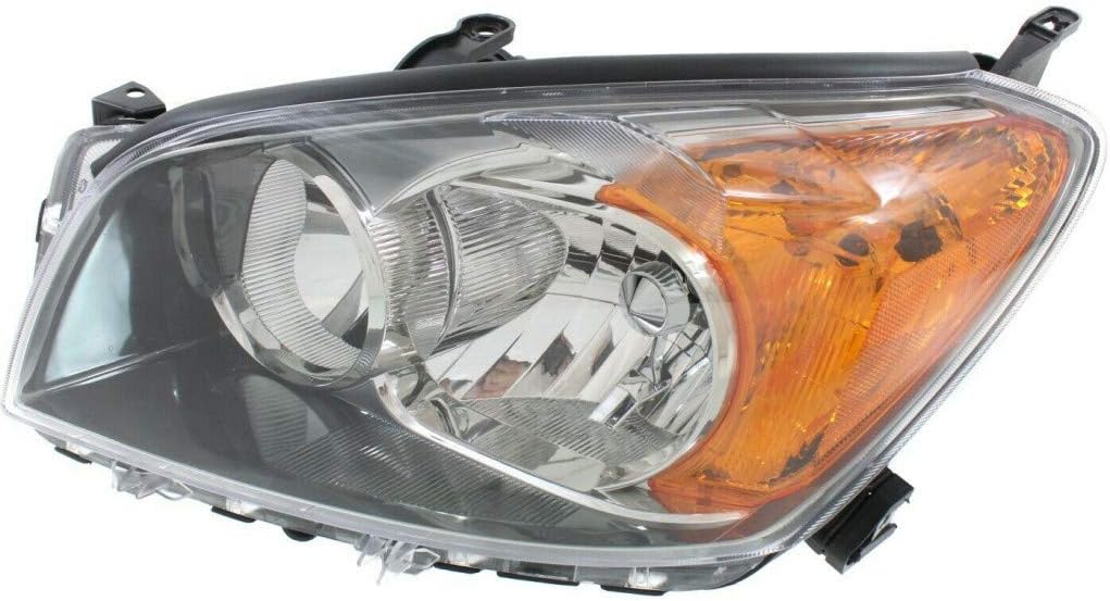 Driver Side Headlight Lens and Housing for Toyota RAV4 2009-2012 C502