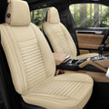 Black Full Set Leather Car Seat Covers B356
