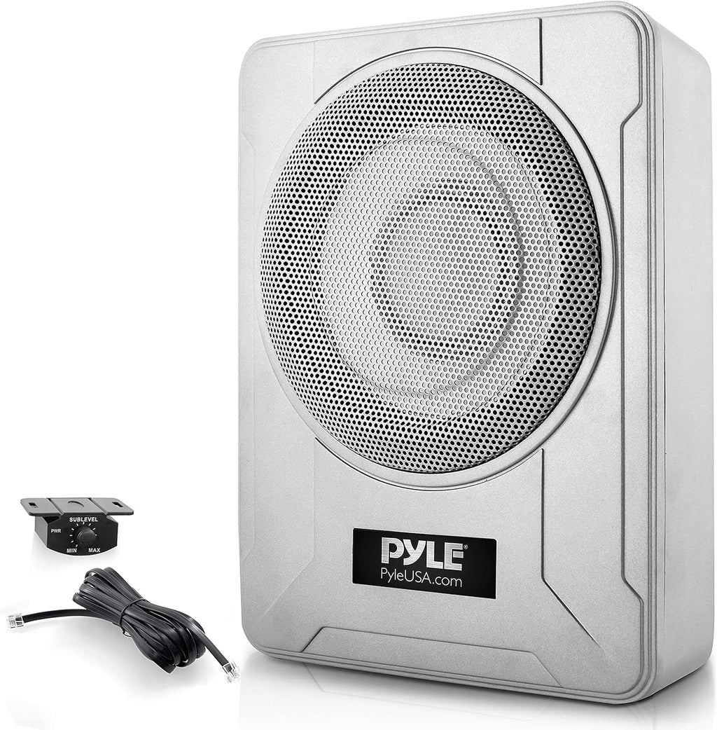 8-Inch Low-Profile Amplified Marine Subwoofer System F7441