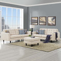 Beige Sofa and Loveseat Set of 2 R981114