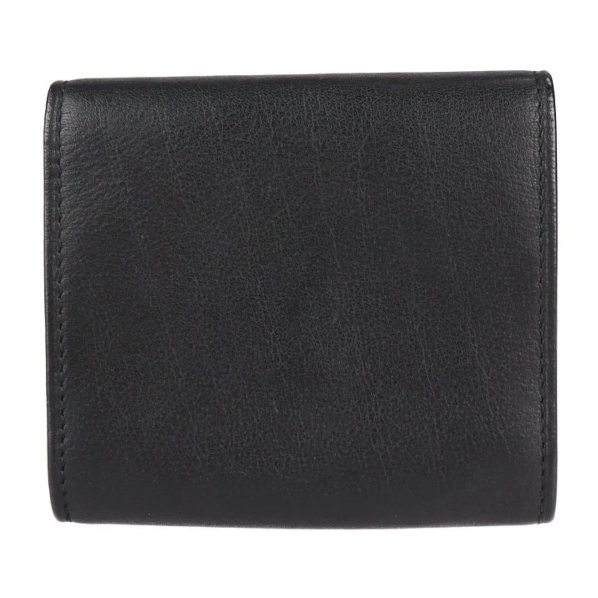 Black Leather Coin Case H1391