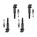 Set of 4 Ignition Coils and Denso Platinum Spark Plugs J219