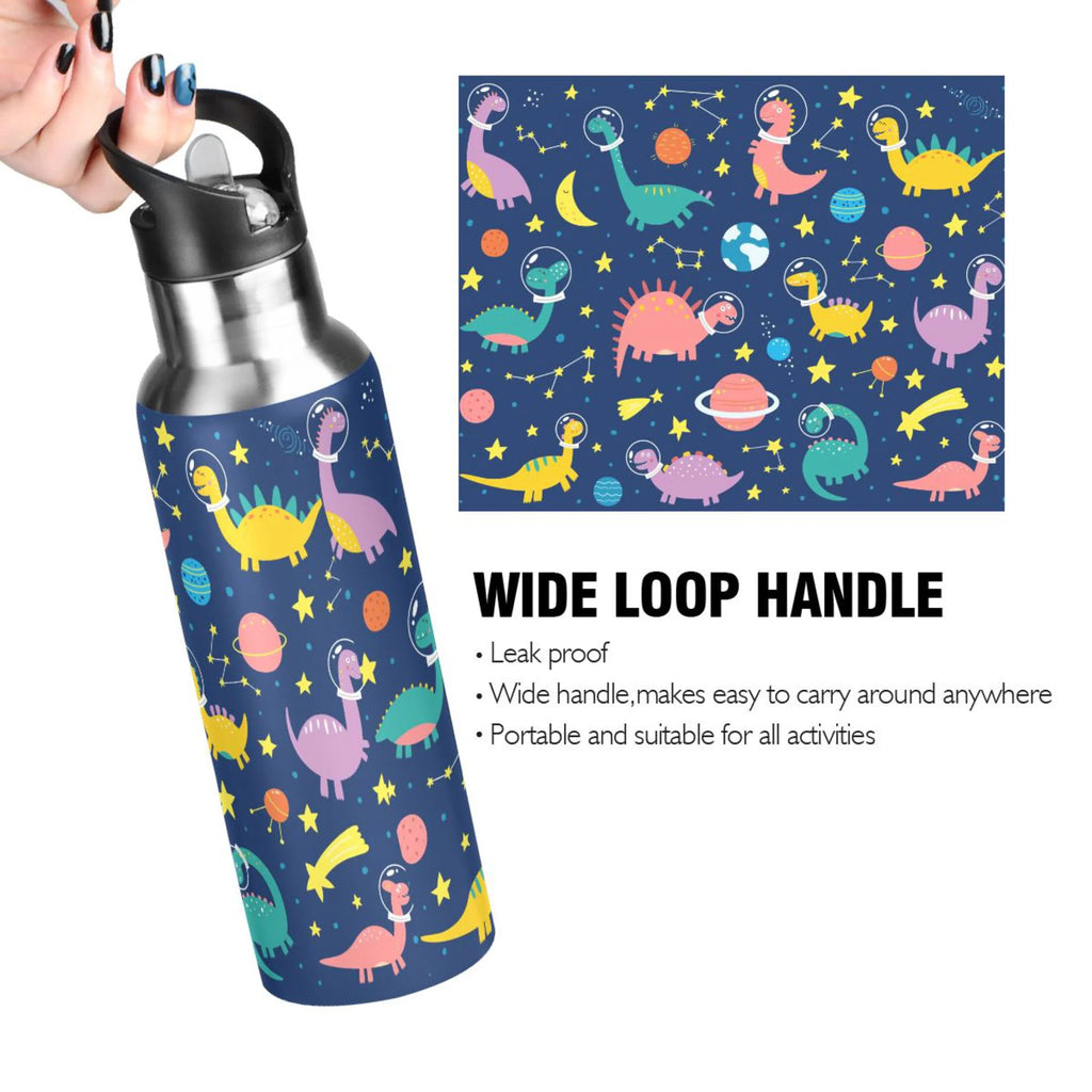 Stainless Steel Insulated Water Bottle with Straw Lid M857940
