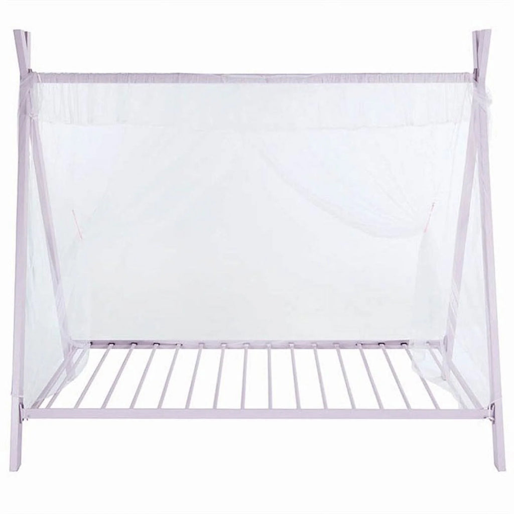 Twin Metal Tent Bed Pink A6849