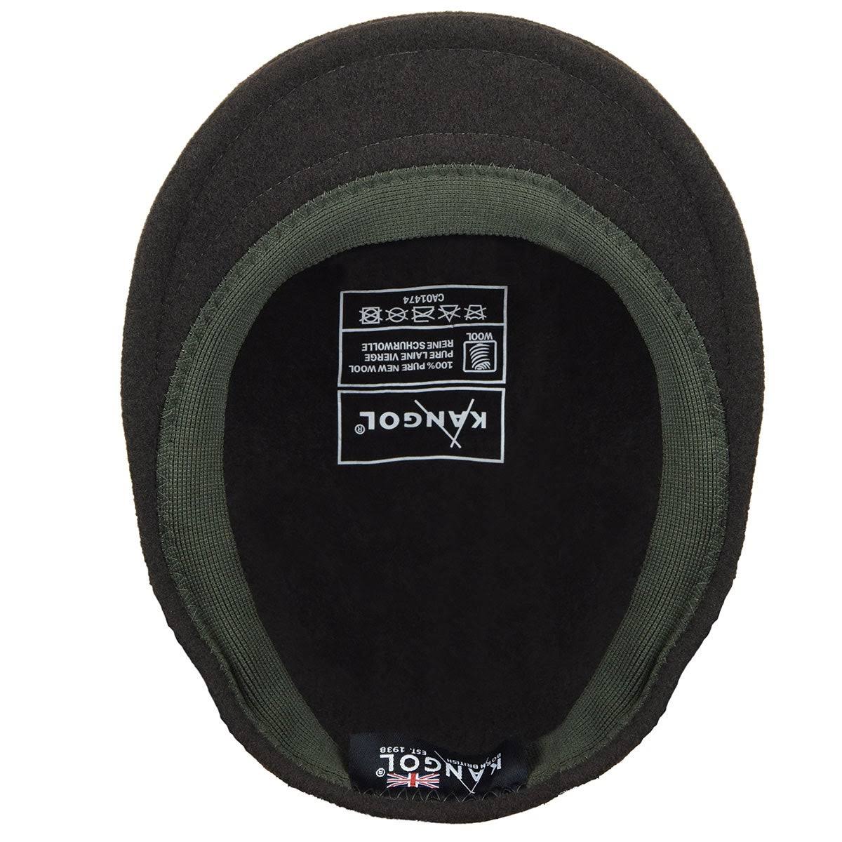 Wool Ivy Cap Loden Green V52705