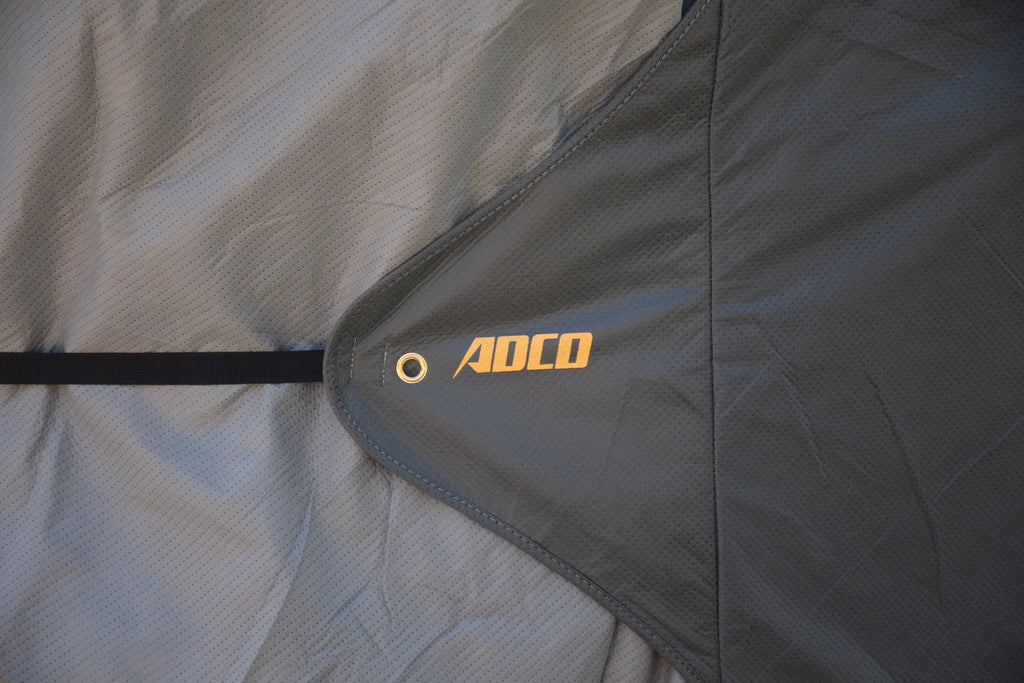 Gray/White Olefin Fifth Wheel Trailer Cover 40' 1" - 43' L139