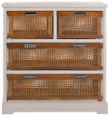 4 Drawer Storage Unit Grey C758