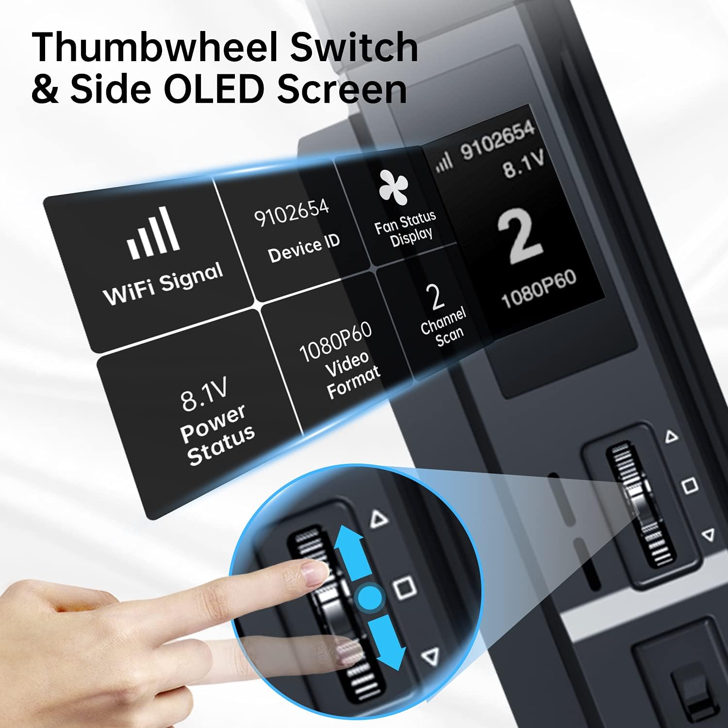 Wireless Video Transmitter and Receiver with 0.08S Low Latency W40088