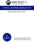 Vinyl and Stucco Siding Repair Kit, 10 Patches H36708