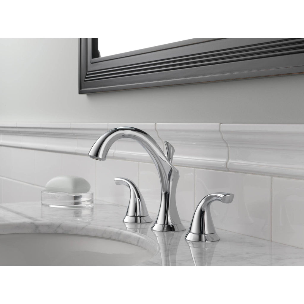 Two Handle Widespread Bathroom Faucet Stainless R98862
