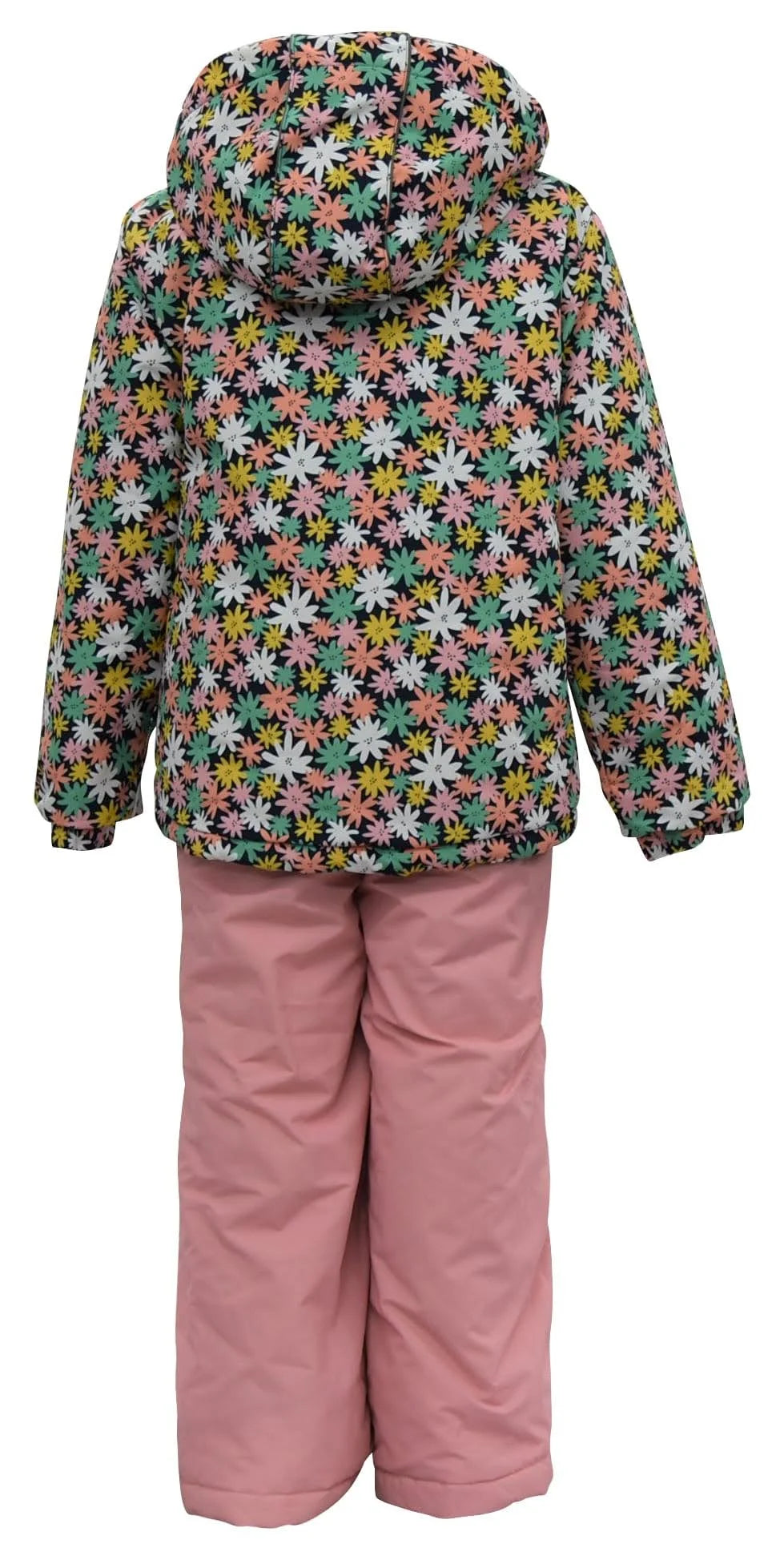 Little Girls Snowsuit Ski Jacket and Snow Pants Set S-L E8492
