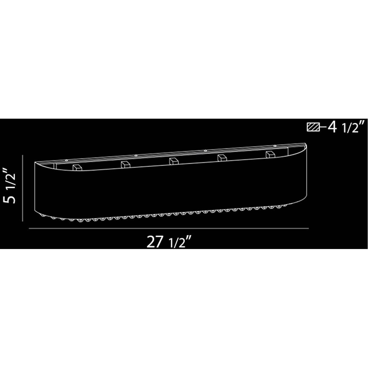 5 Light Bathbar Q881