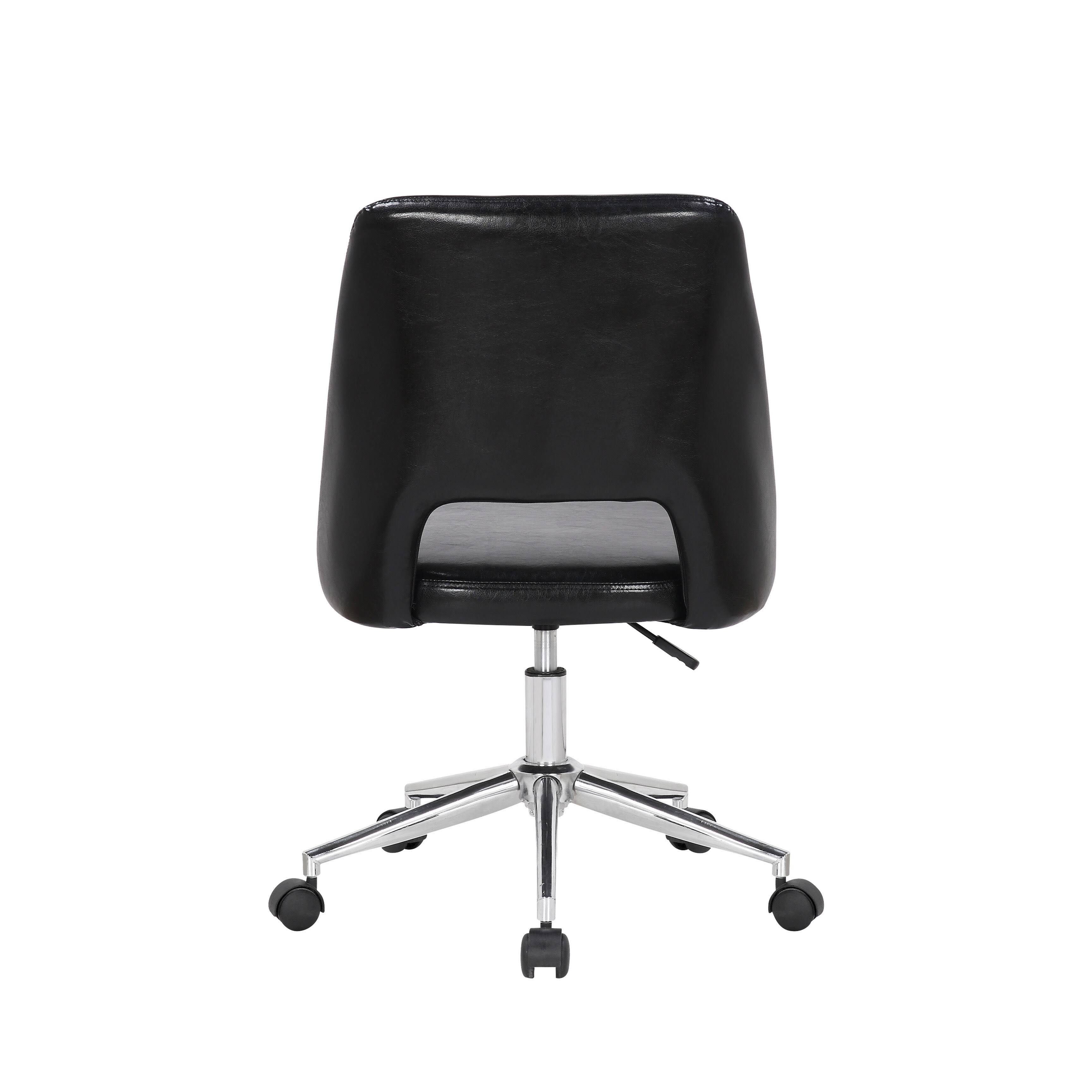 White Fabric Office Task Chair R1109